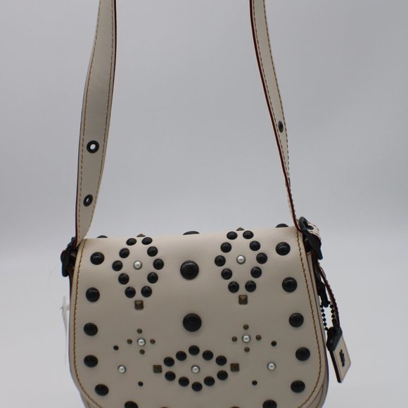 Coach Saddle 23 Crossbody With Western Rivets - Picture 3 of 7